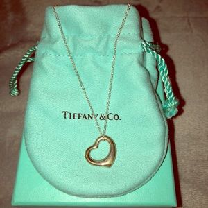Tiffany’s Elsa Peretti Open Heart Necklace